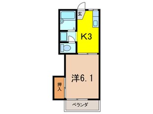 カ－サ仁川の物件間取画像